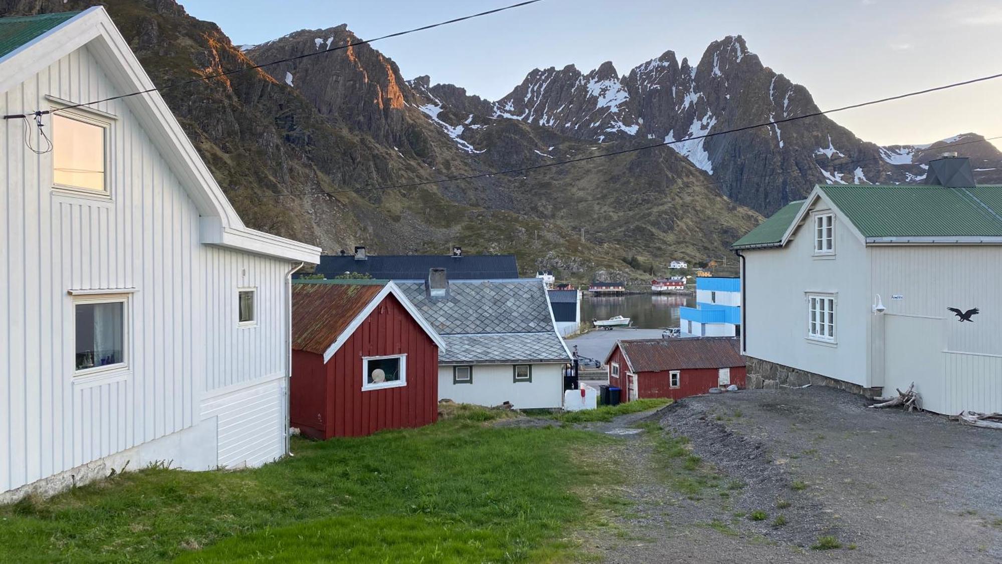 Nordlandshuset "Lottebakken", Ballstad In Lofoten Exteriör bild