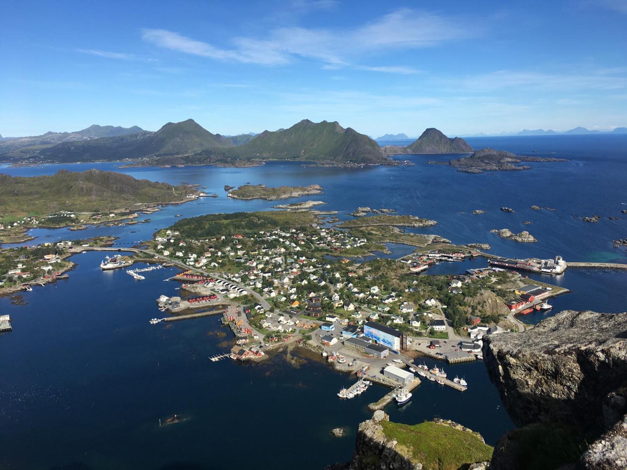 Nordlandshuset "Lottebakken", Ballstad In Lofoten Exteriör bild